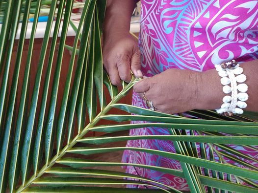 Marshallese Pandanas Leaf Weaving - Jaki