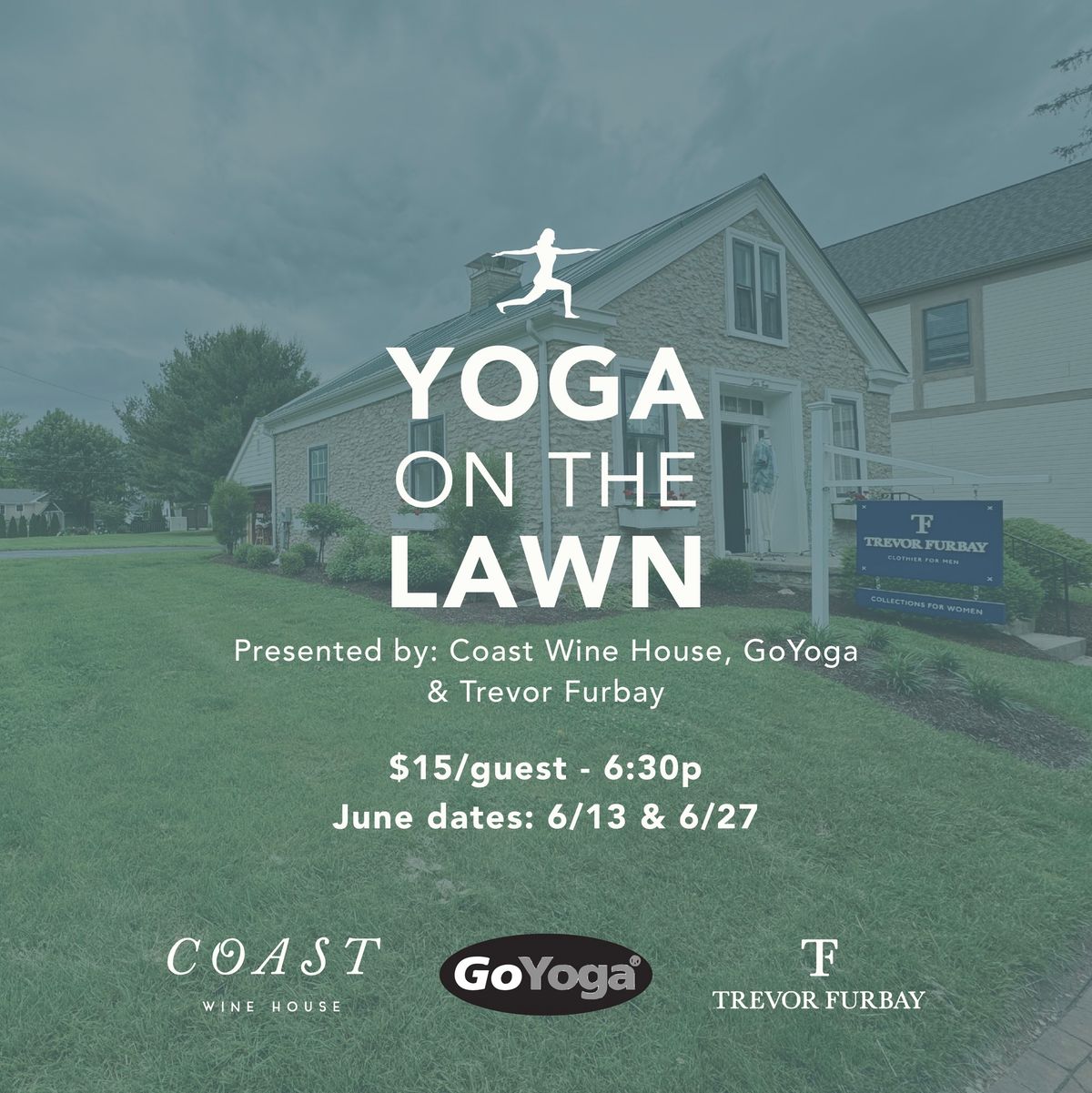 Yoga & Wine on the Lawn
