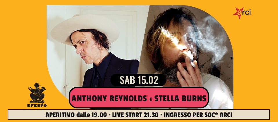 Anthony Reynolds e Stella Burns | 15 Febbraio