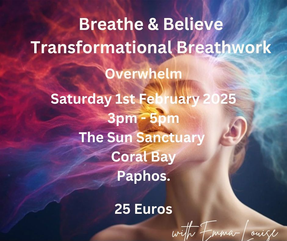 Breathe & Believe.  Transformational Breathwork.