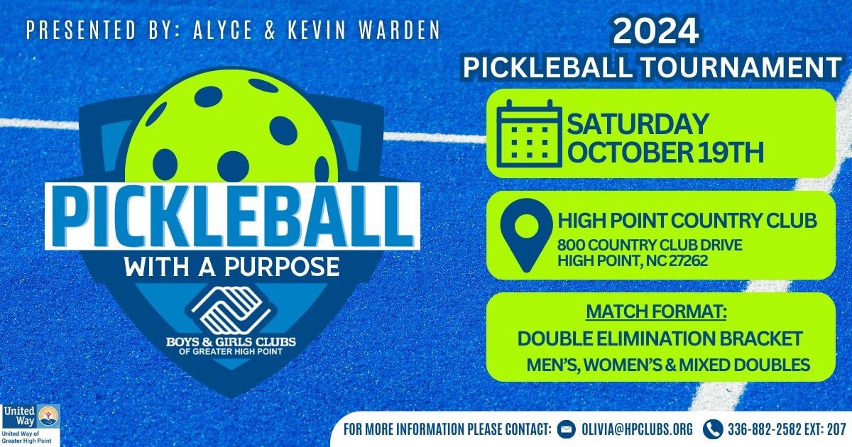 Pickleball With A Purpose | Pickleball Tournament