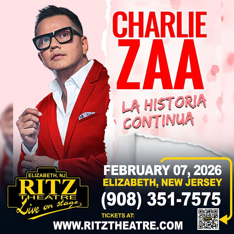 Charlie Zaa at Ritz Theatre - NJ