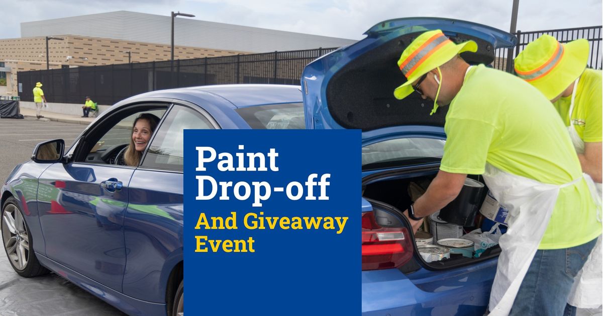 Paint Drop-off and Giveaway Event - Monterey Park, CA