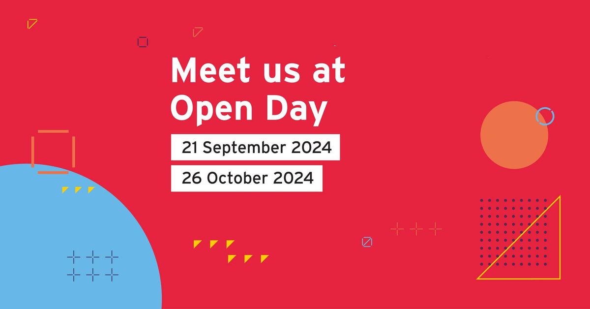 Open Days | 21 Sept & 26 Oct