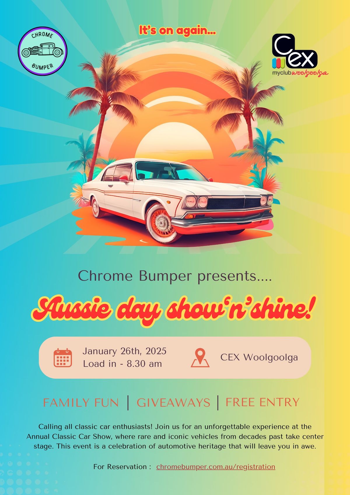 Aussie Day 2025 - Show 'n' Shine