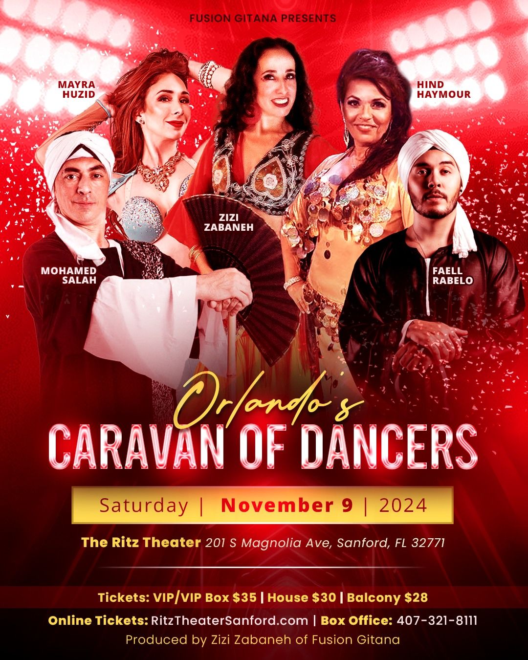 Caravan of Dancers: A Mesmerizing Belly Dance Show