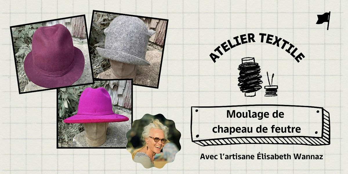 Moulage de chapeau de feutre