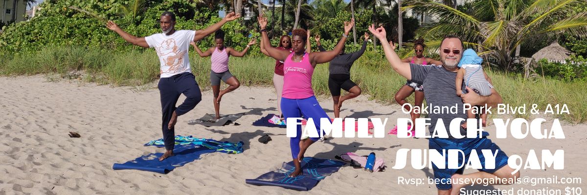 Family Beach Yoga & Meditation