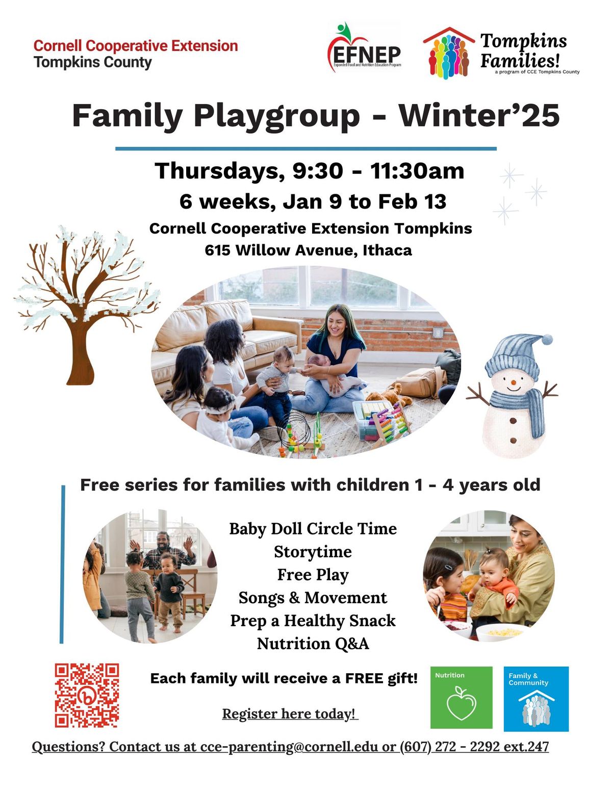 Family Playgroup - 6 weeks series