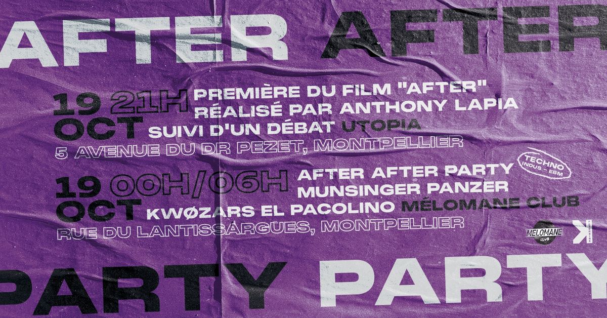 "AFTER" AFTER PARTY