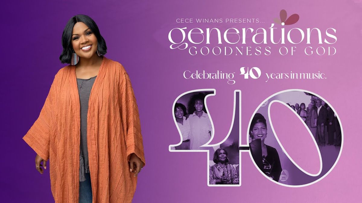 Generations Live: CeCe Winans - 2 Day Pass