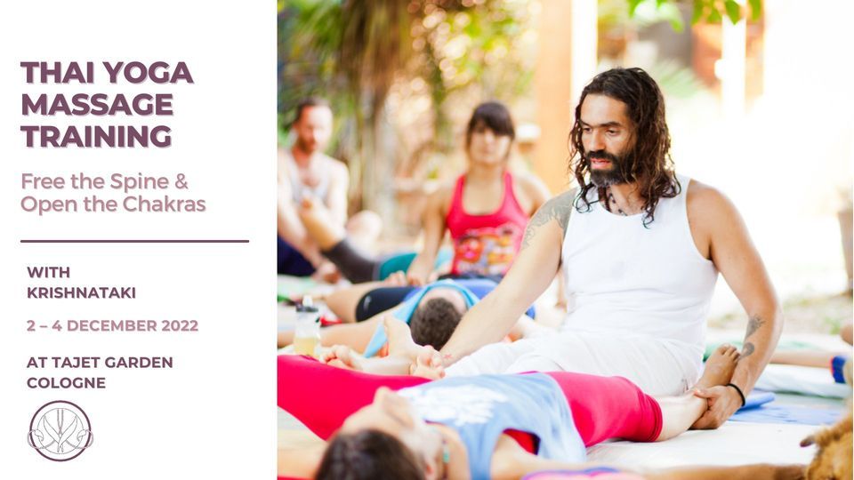 Thai Yoga Massage Training with Krishnataki in COLOGNE