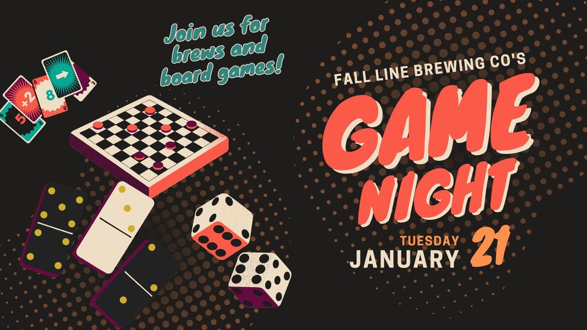 Board Game Night at Fall Line