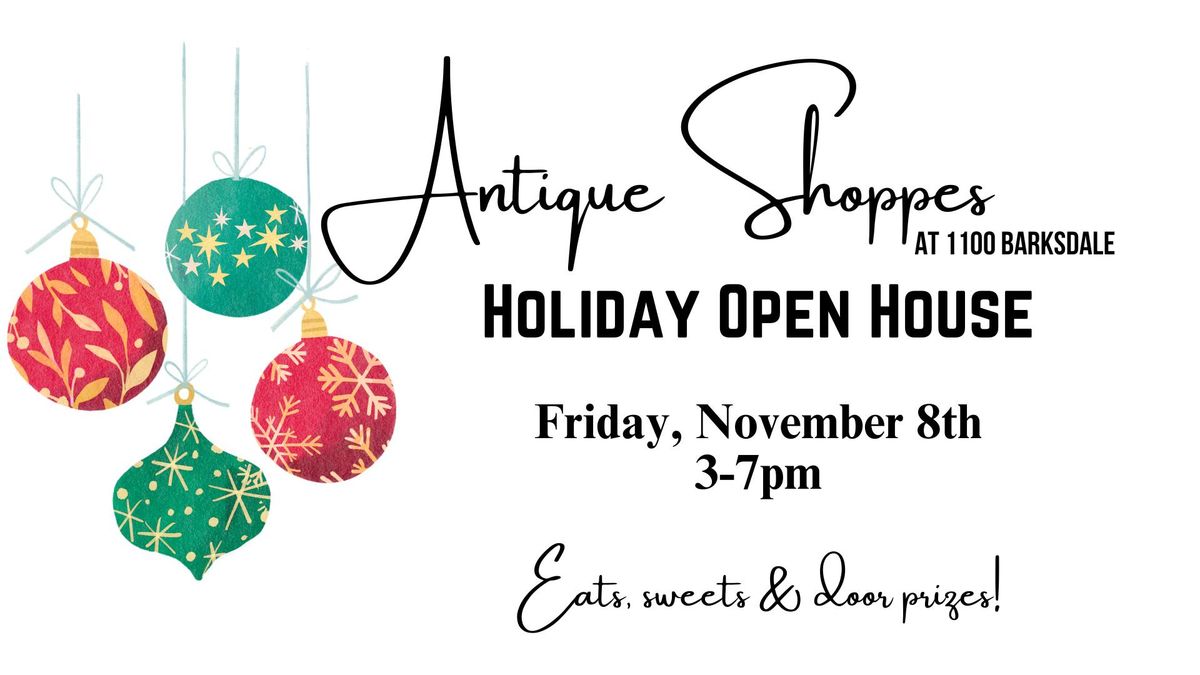 Antique Shoppes Holiday Open House