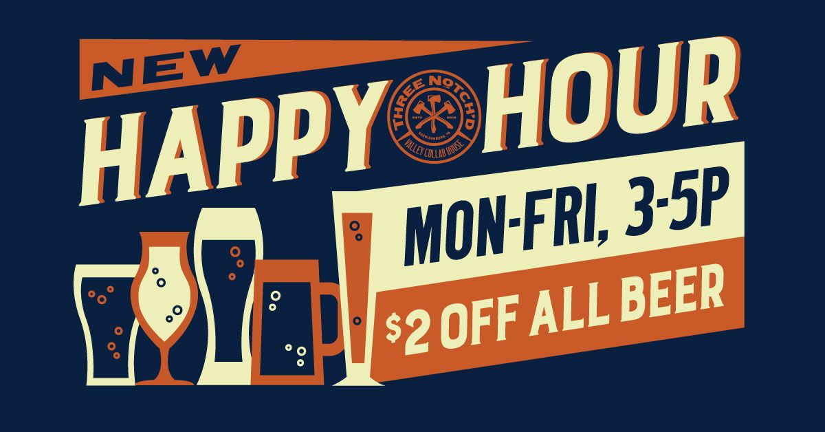 Weekday Happy Hour | $2 Off Cocktails, Beers, & Apps!