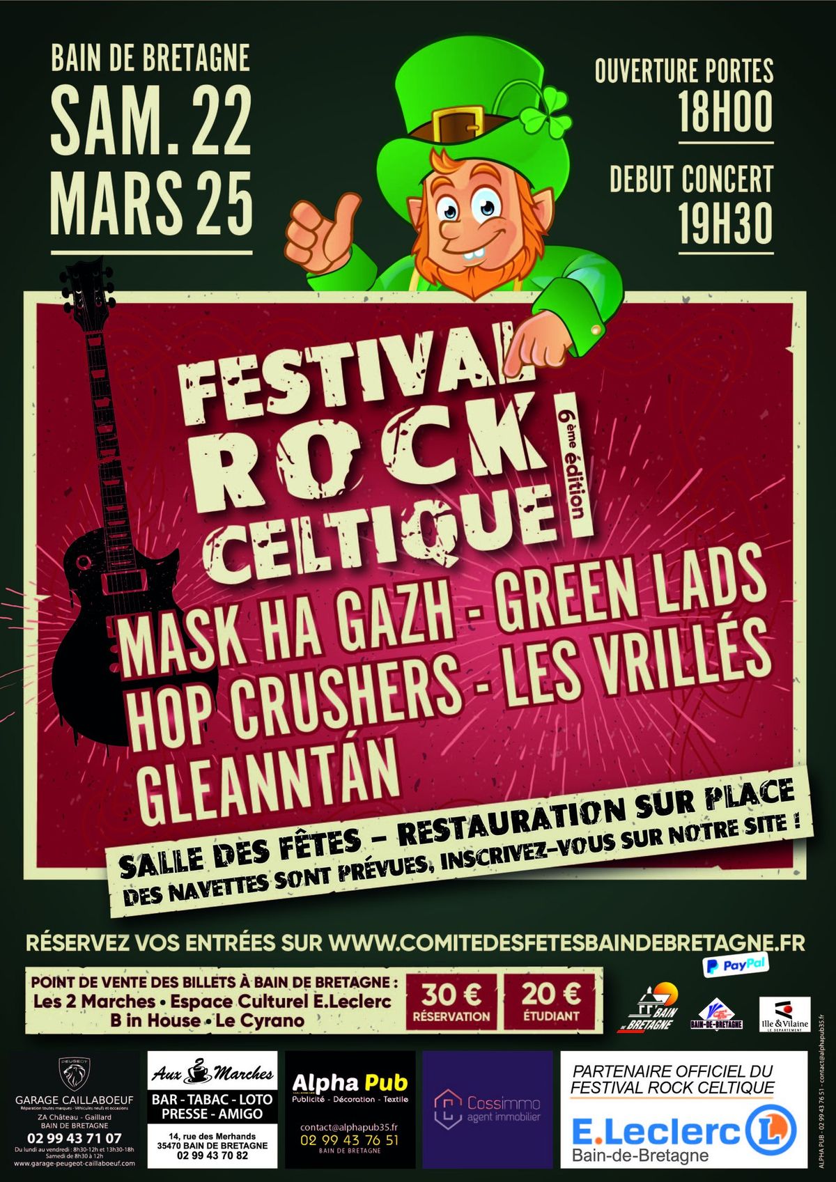 festival Saint patrick 