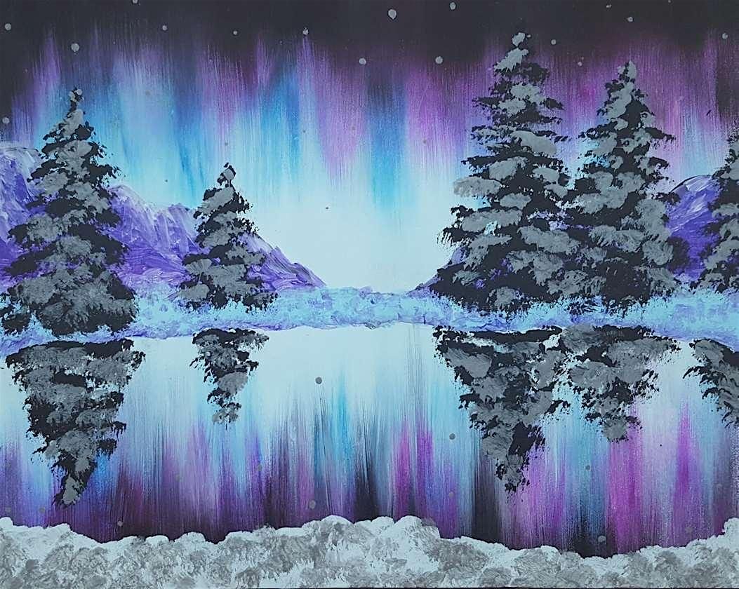 Paint and Sip - Frosted Dusk - St. Charles, IL, Pinot's Palette St ...