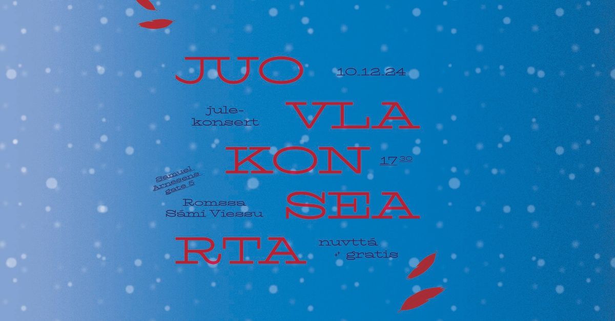 Romssa R\u00e1st\u00e1t juovlakonsearta - julekonsert