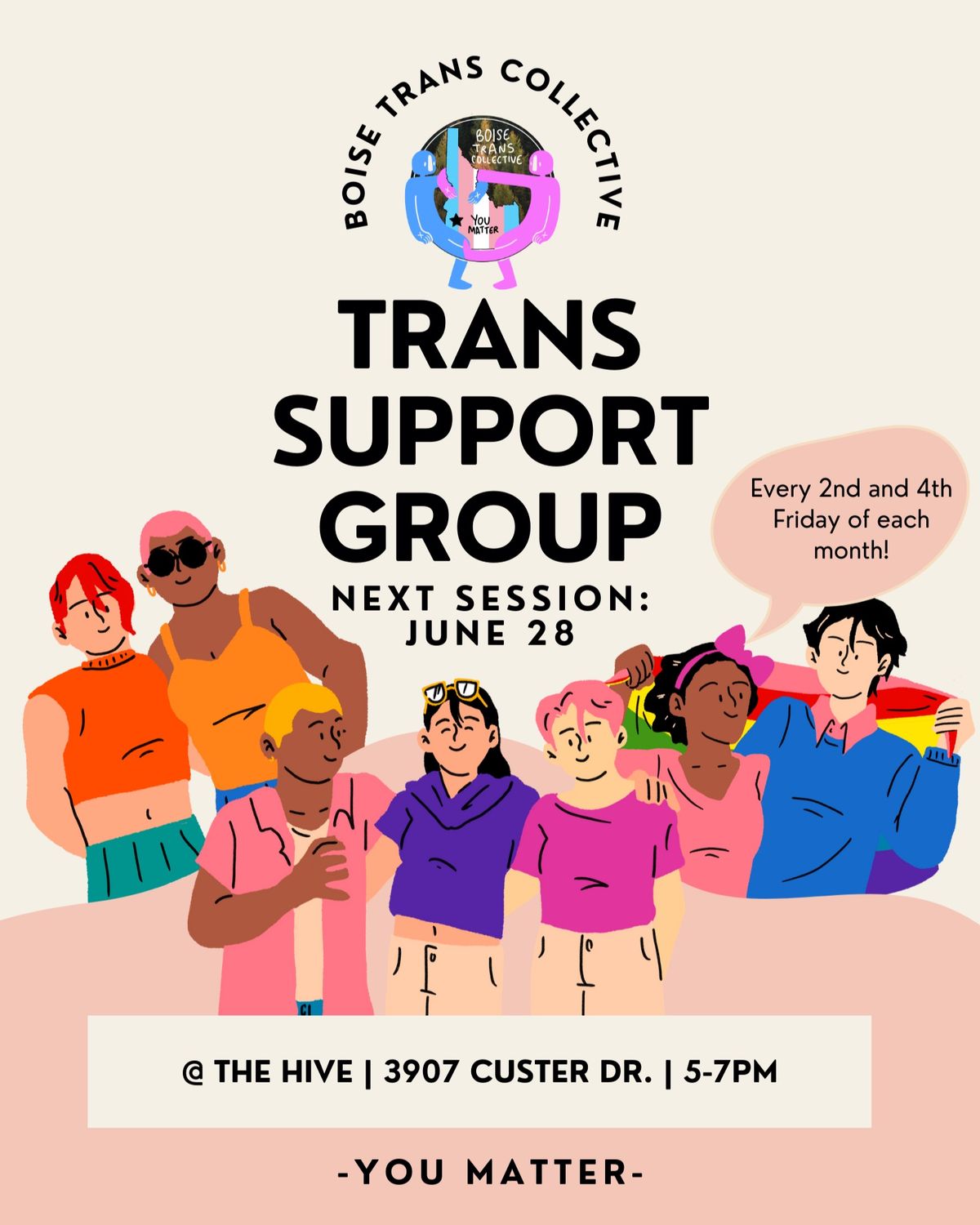 BTC PRESENTS: TRANS SUPPORT GROUP! 