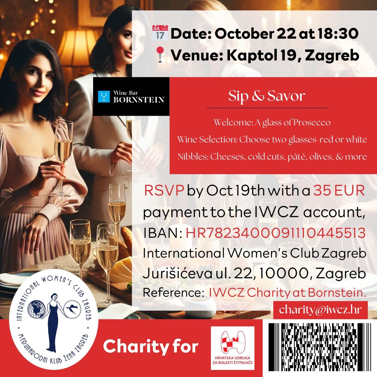 IWCZ Charity Event at Bornstein 