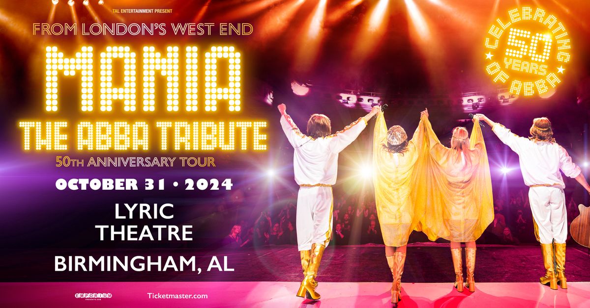 MANIA: The ABBA Tribute Live In Birmingham