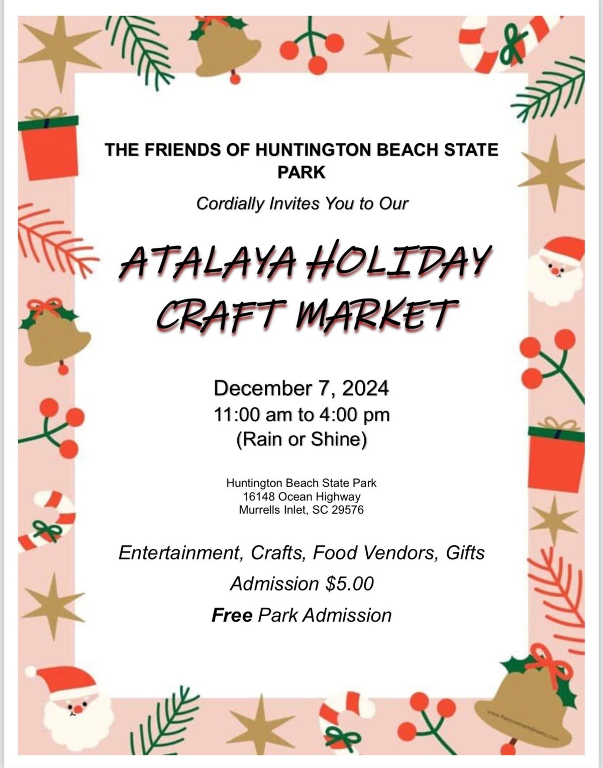 2024 Atalaya Holiday Craft Market 