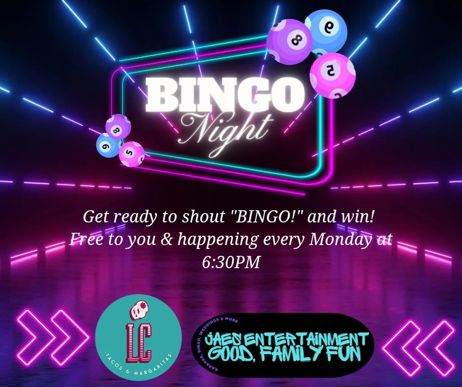 Monday Night Bingo! 