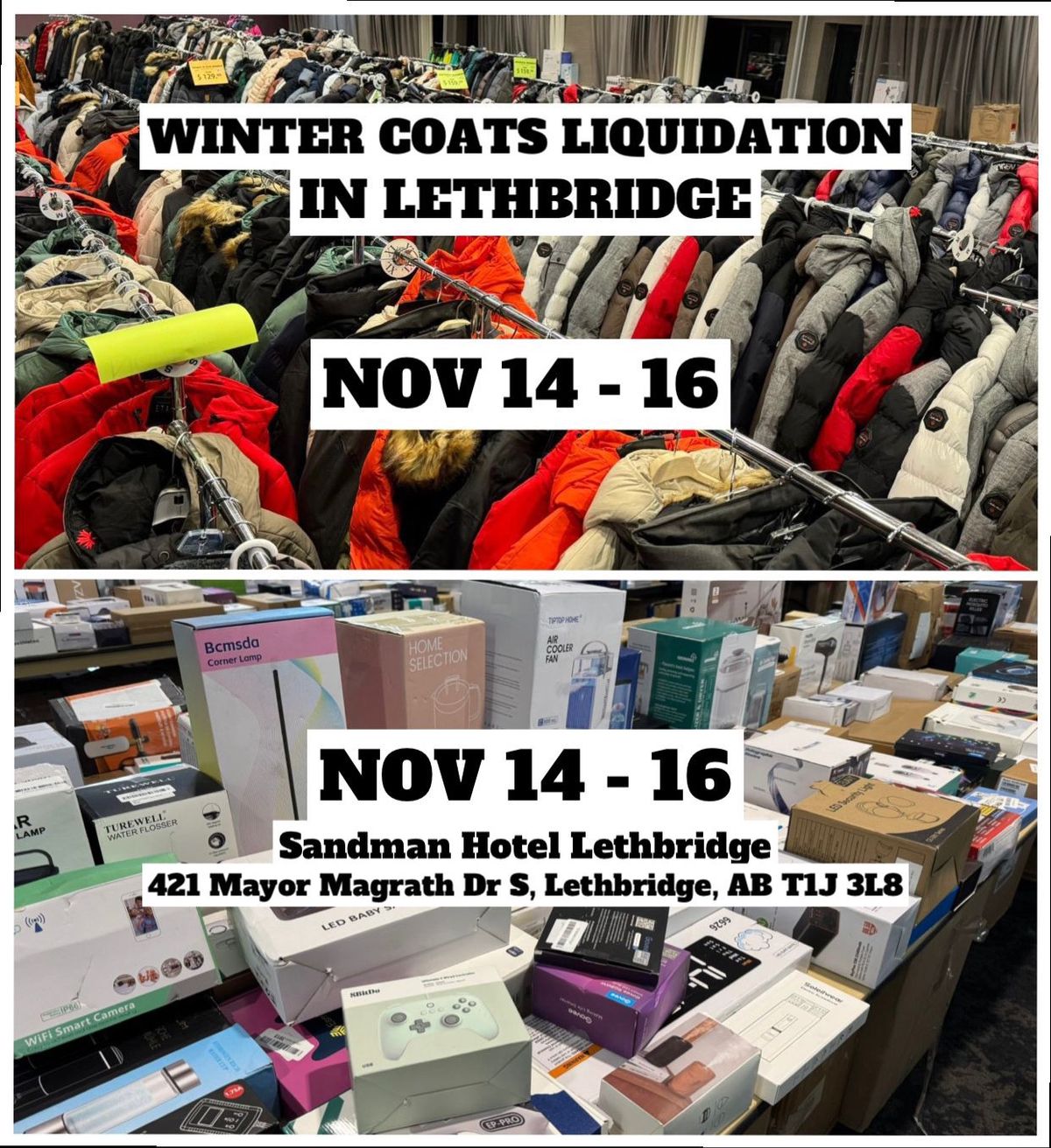 2 Mega Liquidation Sales Lethbridge