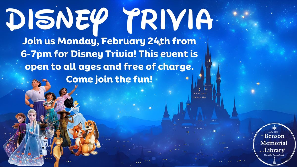 Disney Trivia