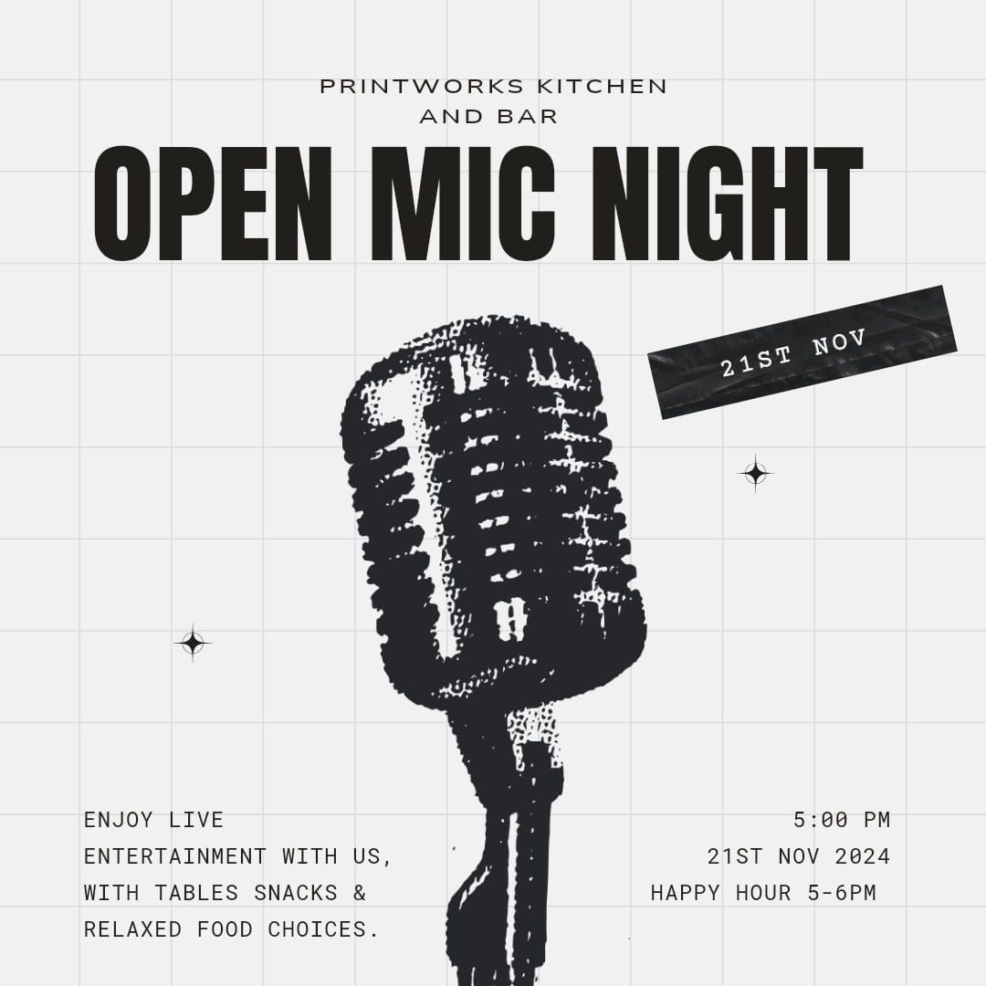 Open mic night 