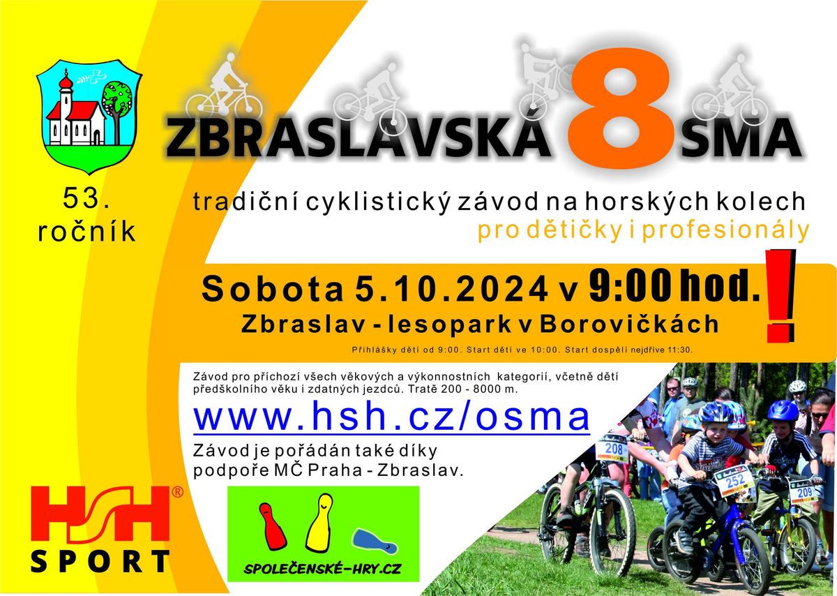 Zbraslavsk\u00e1 8SMA podzim 2024