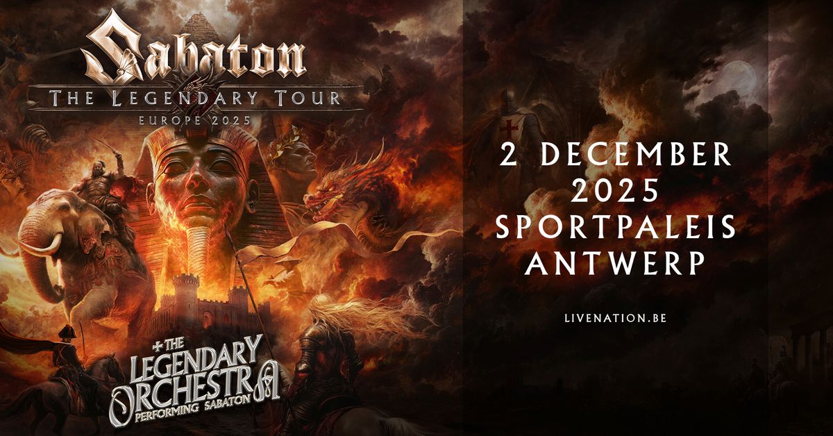 Sabaton: The Legendary Tour | Sportpaleis