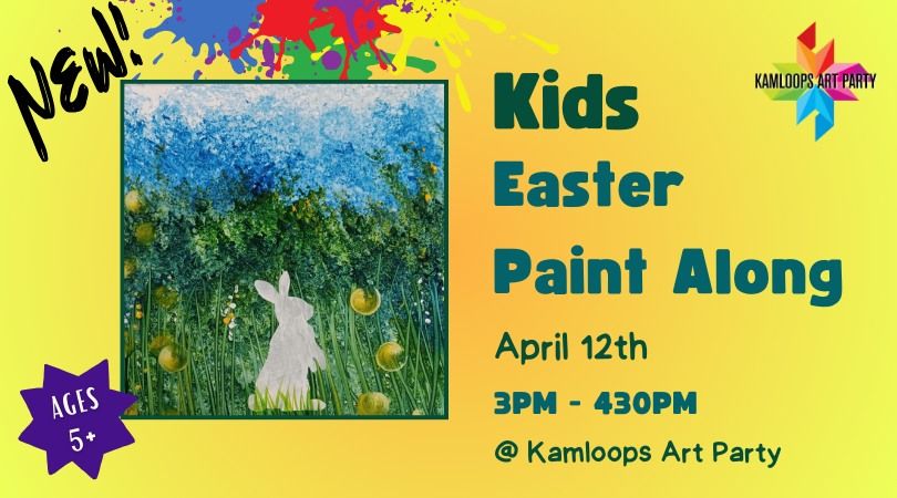 NEW! Kids Easter Paint Along Workshop