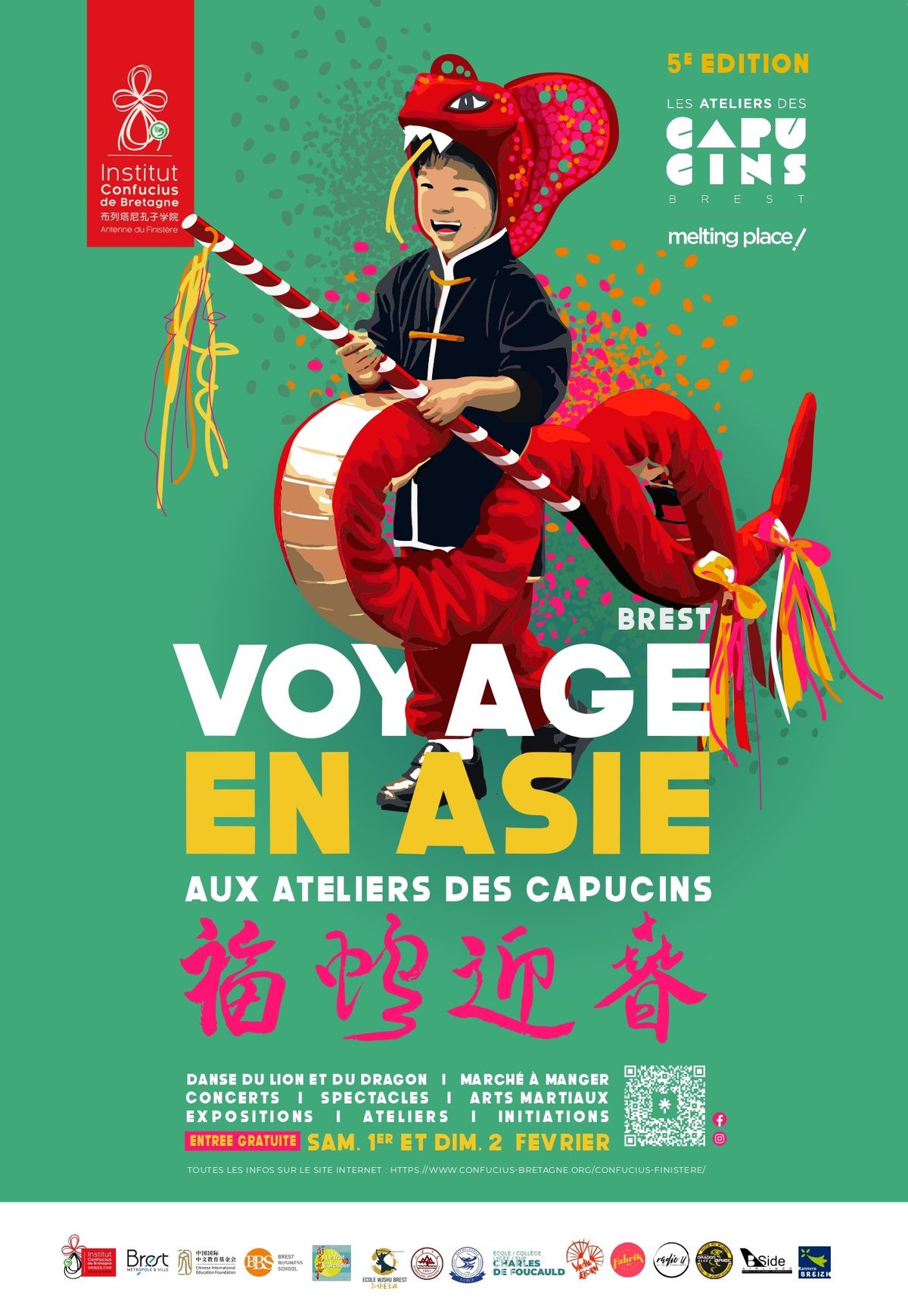 Voyage en Asie aux Ateliers des  Capucins