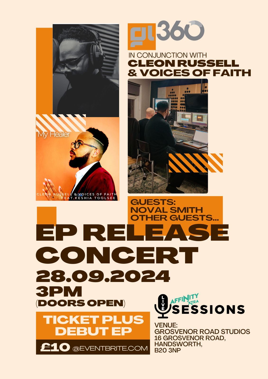 Cleon Russell & Voices of Faith EP Release Concert