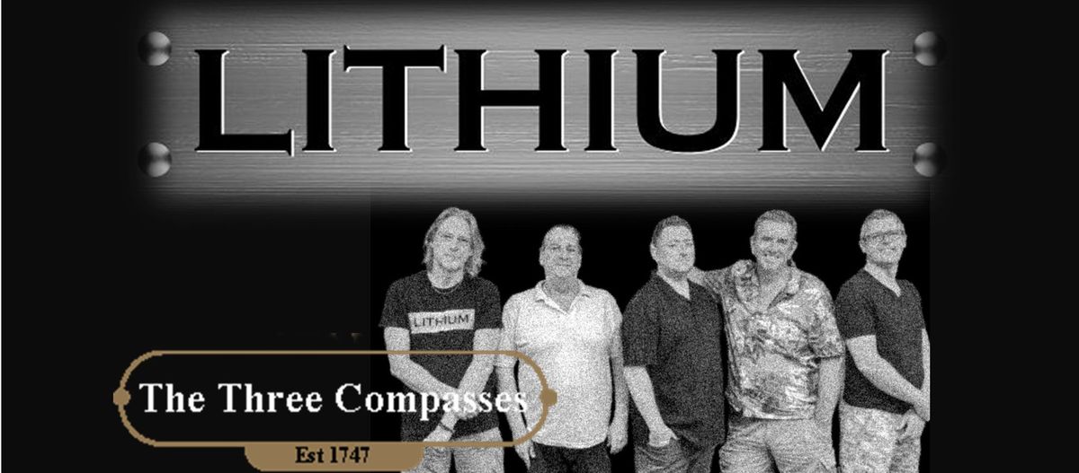 Lithium Classic Rock live at the Three Compasses