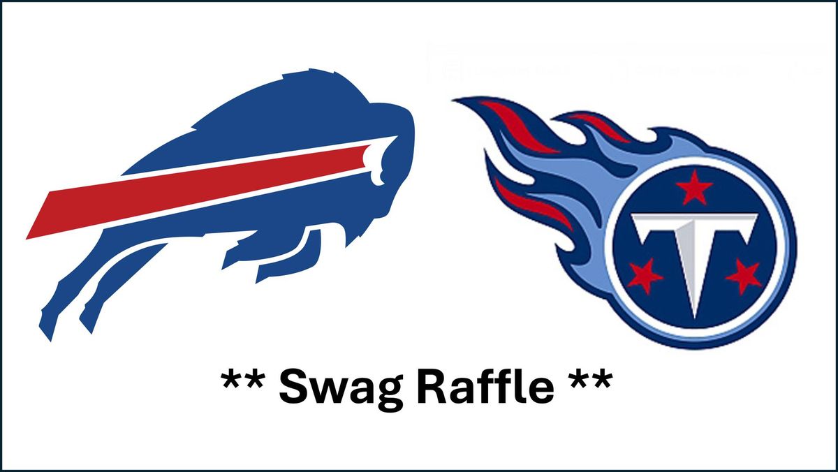 Week 7: Bills vs Titans - Swag Raffle