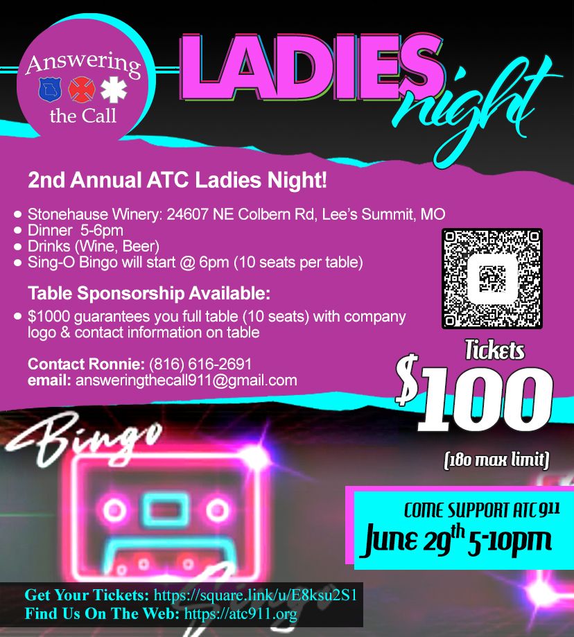 ATC's 2nd Annual Ladies Night Singo-Bingo