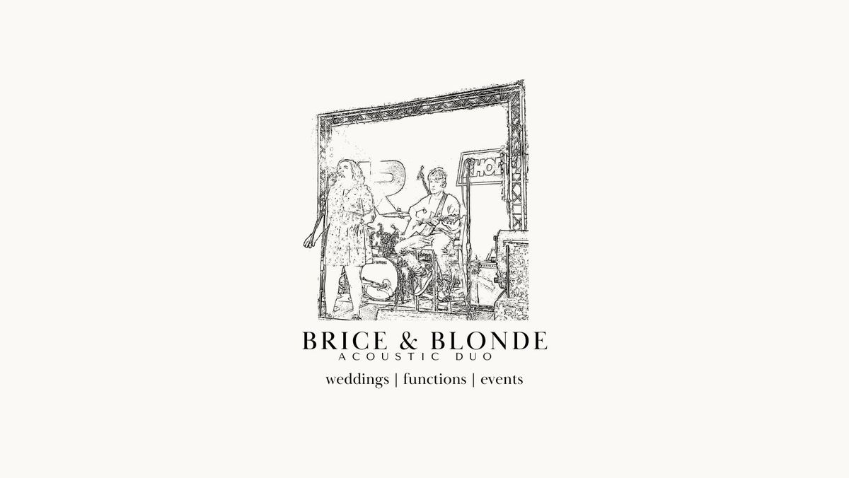 Brice and Blonde | The Coach House, Stratford-upon-Avon