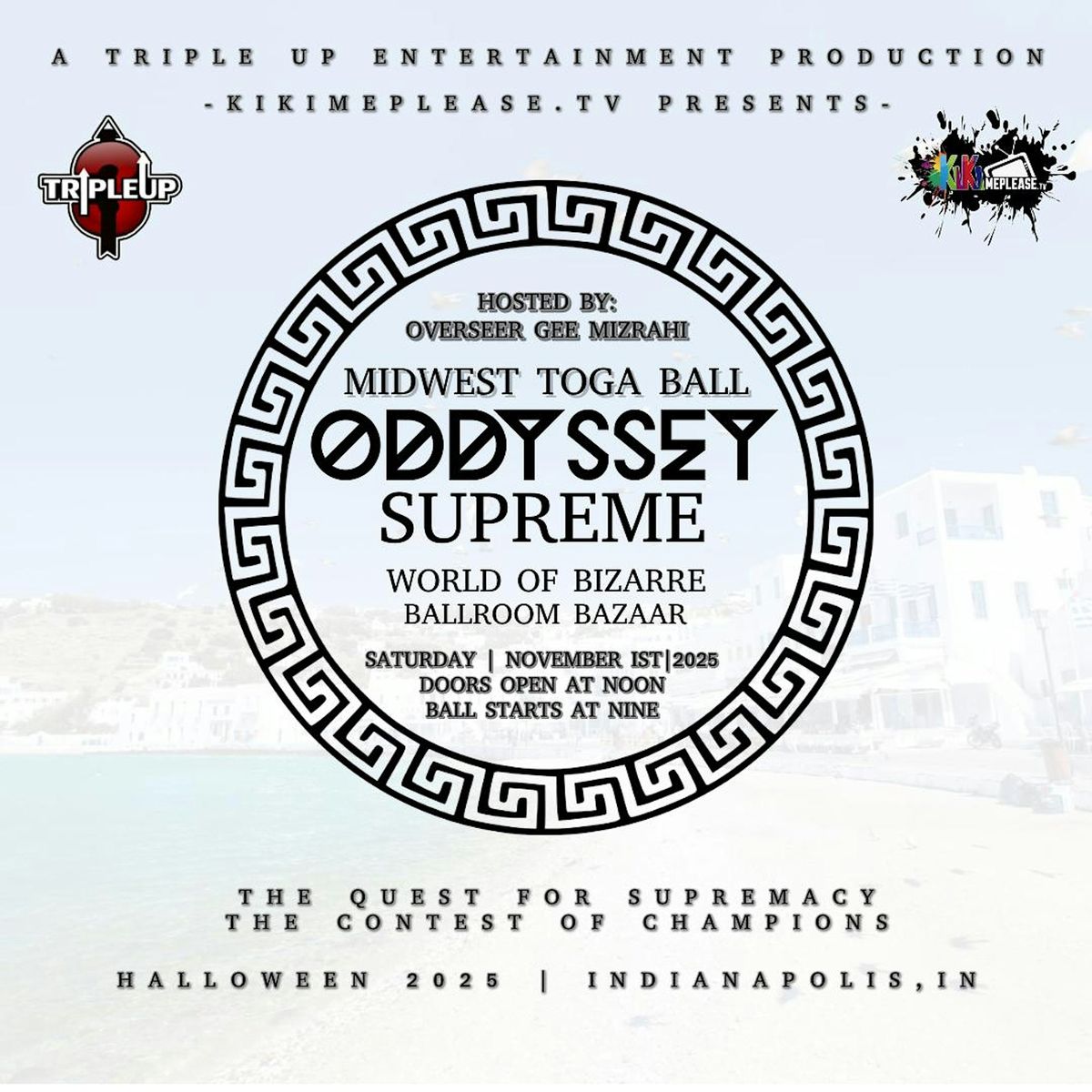 ODDYSSEY SUPREME: MIDWEST TOGA BALL - WORLD OF BIZARRE | HALLOWEEN BAZAAR 2025 +OVER $10,000 IN CASH