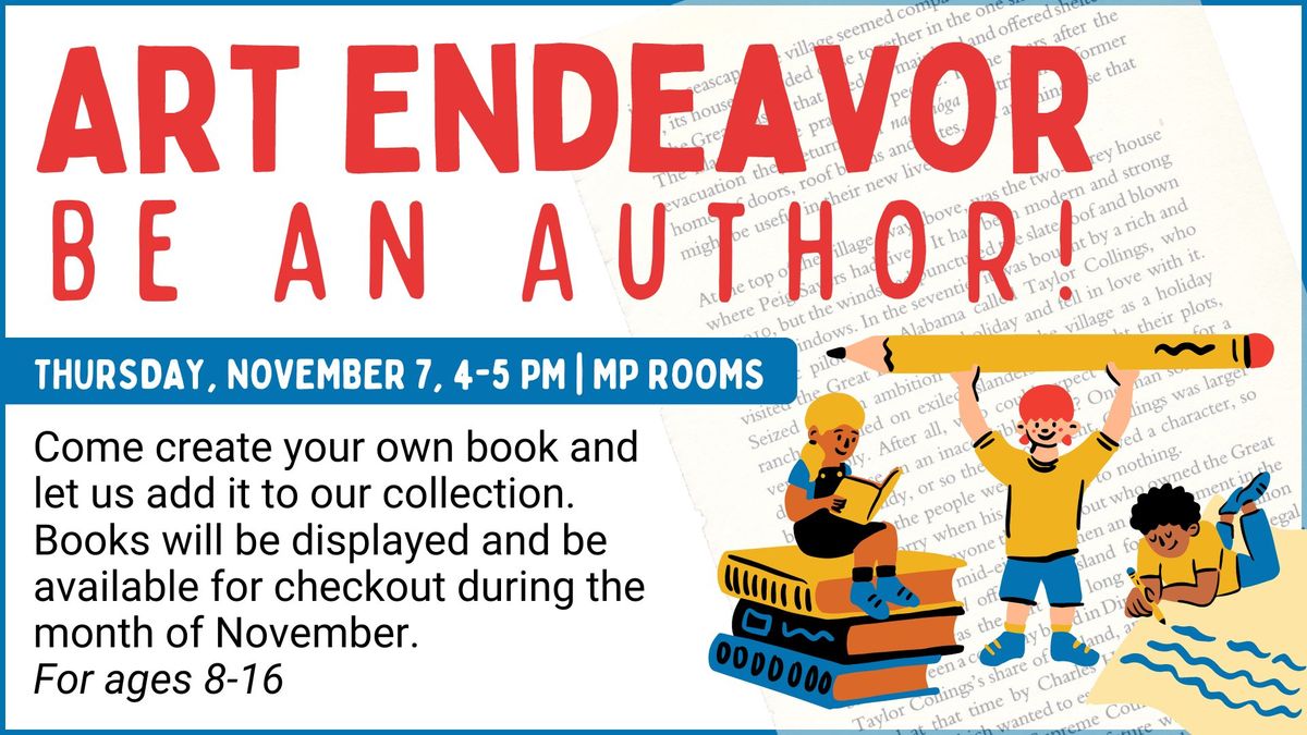 Art Endeavor - Be an Author!