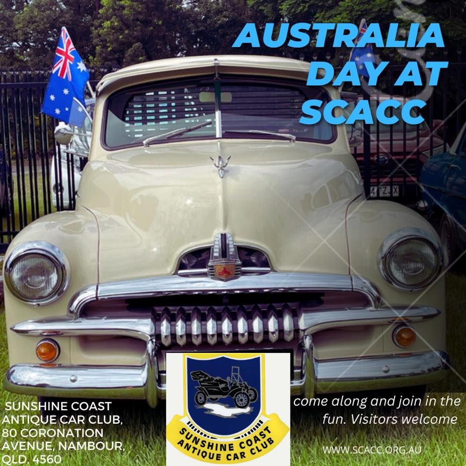 Australia Day 2023, Sunshine coast Antique car club, Nambour, 26