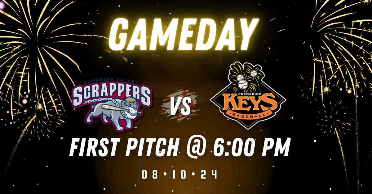 Mahoning Valley Scrappers vs. Frederick Keys @6:00pm