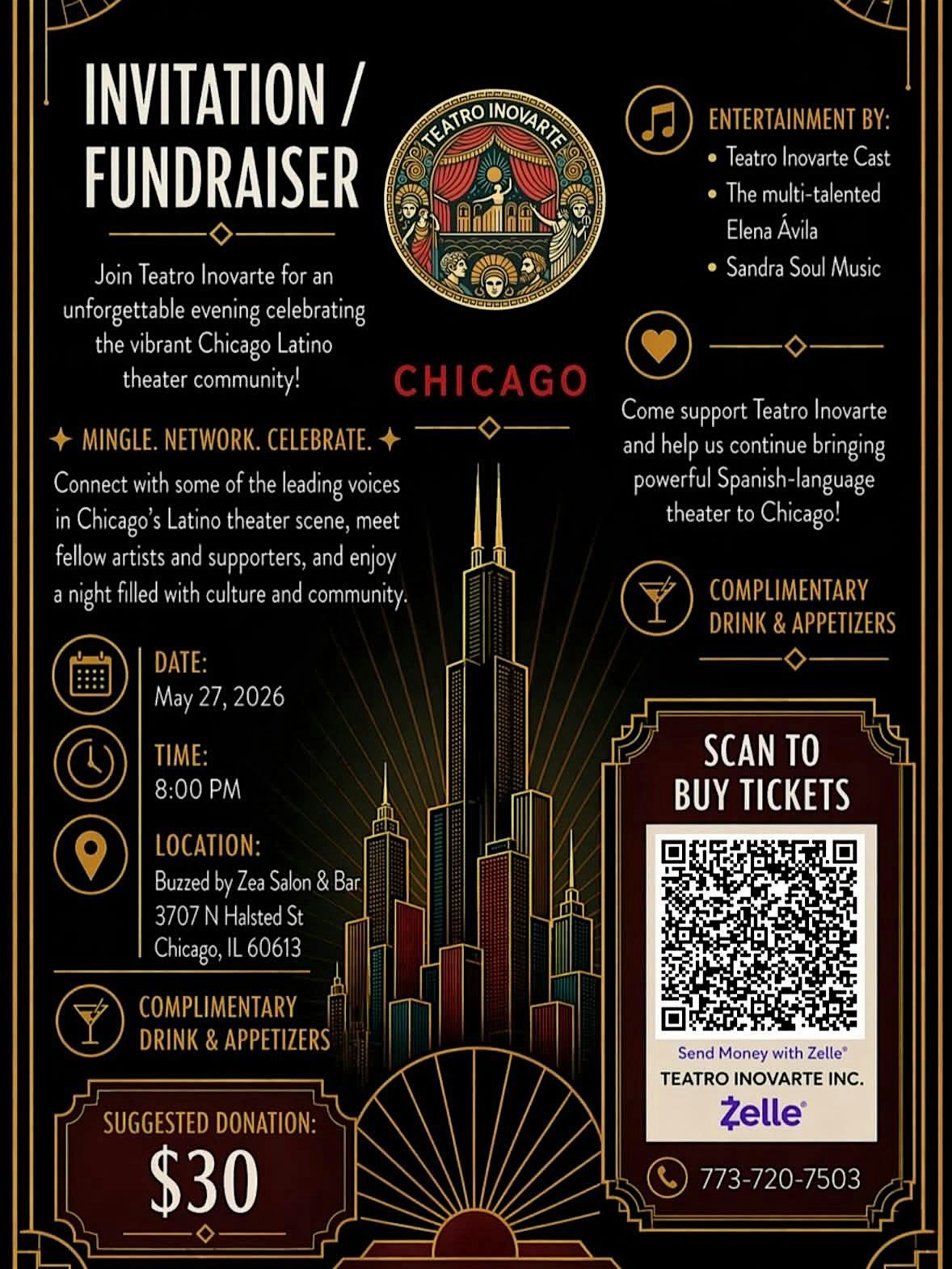 Teatro Inovarte Fundraiser