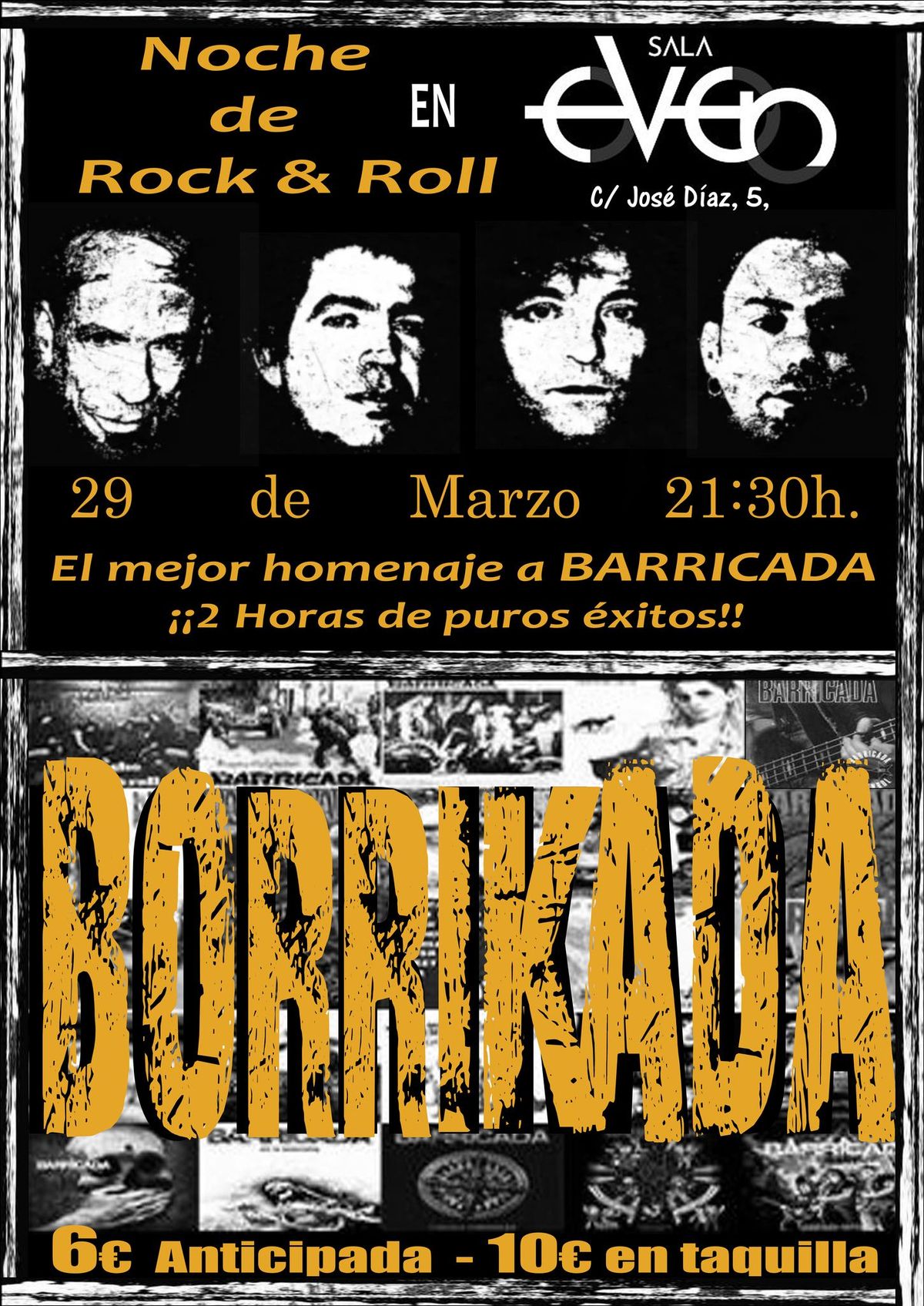 BORRIKADA homenaje a BARRICADA