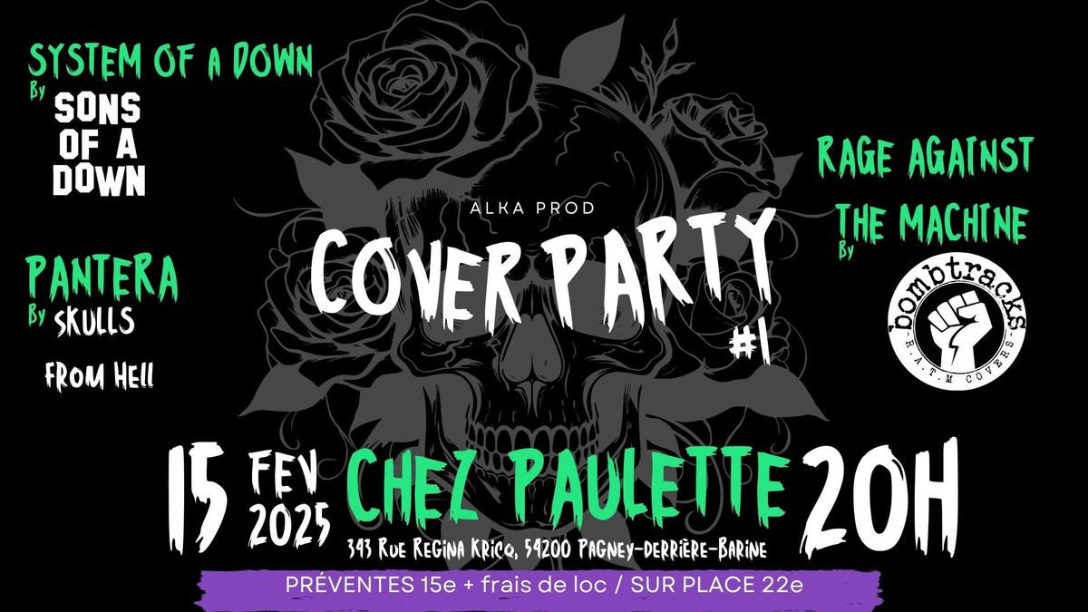 COVER PARTY #1 - Chez Paulette