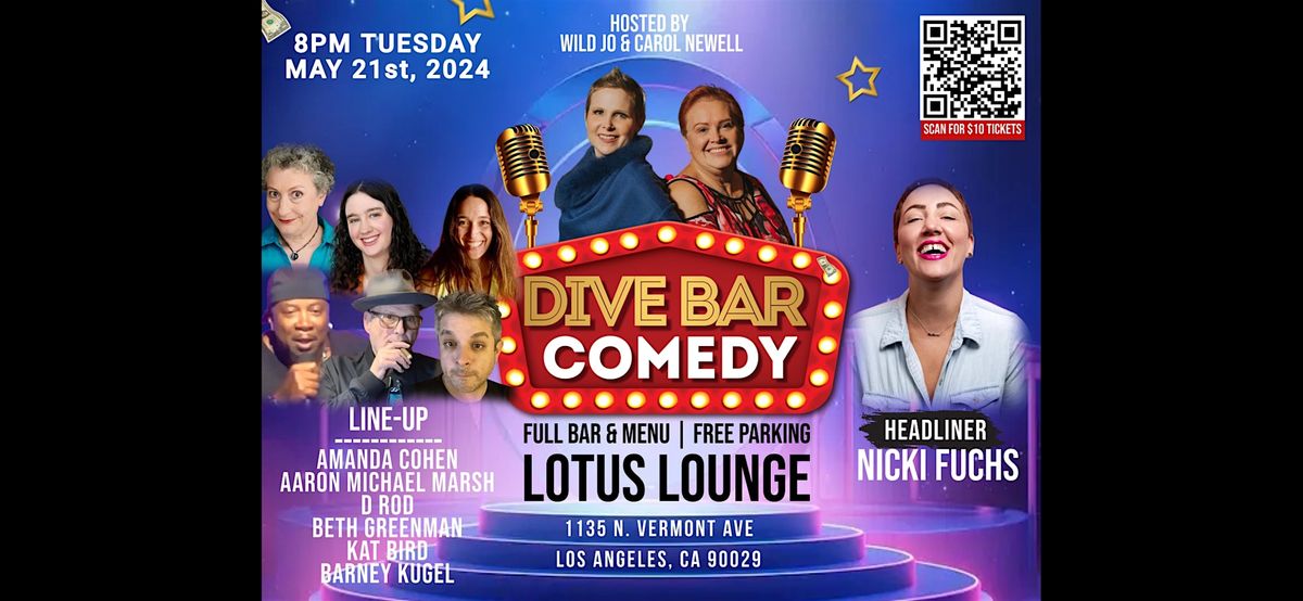 Dive Bar Comedy at Lotus Lounge
