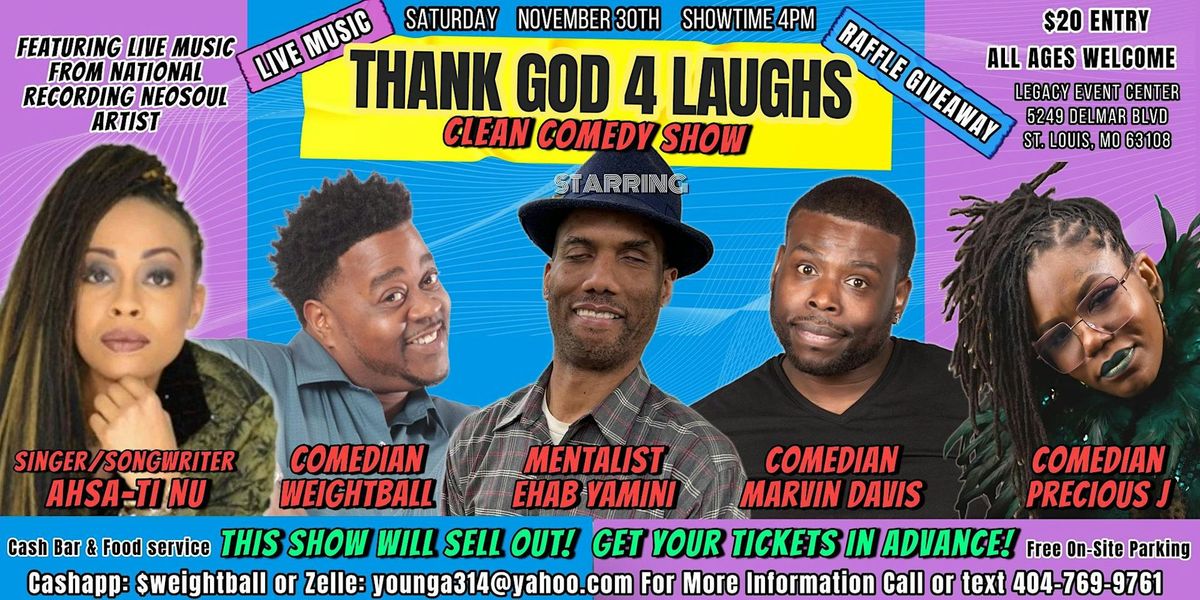 Thank God 4 Laughs (A Clean Comedy Show)