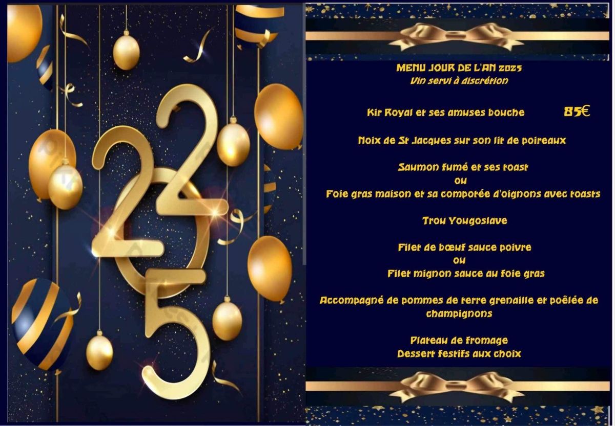 REVEILLON DU JOUR DE L'AN