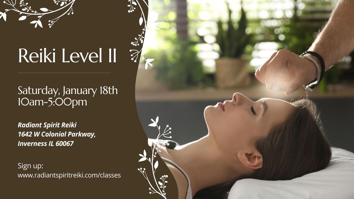 Reiki Level II Certification 